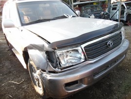 2002 TOYOTA LANDCRUISER SILVER 4.7L AT 4WD Z18429